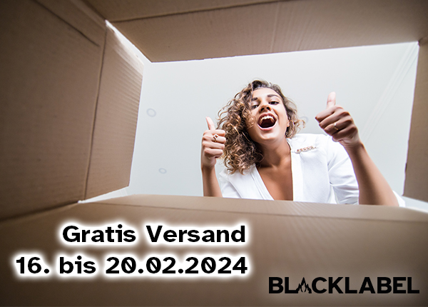 Gratisversand auf die Marke BlackLabel vom 16.02.2024 bis 20.02.2024 auf www.PremiumShirt.shop