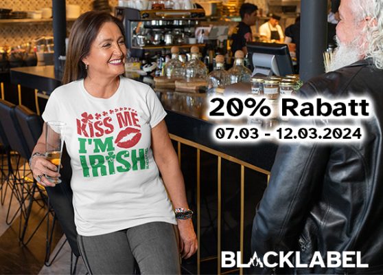Entdecke jetzt die BlackLabel Kollektion auf www.Premiumshirt.shop zum St. Patricks Day