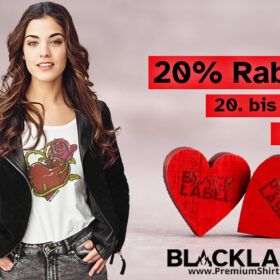 Valentinstags Geschenk Shirt von Blacklabel – hochwertiges PremiumShirt mit Rabattaktion